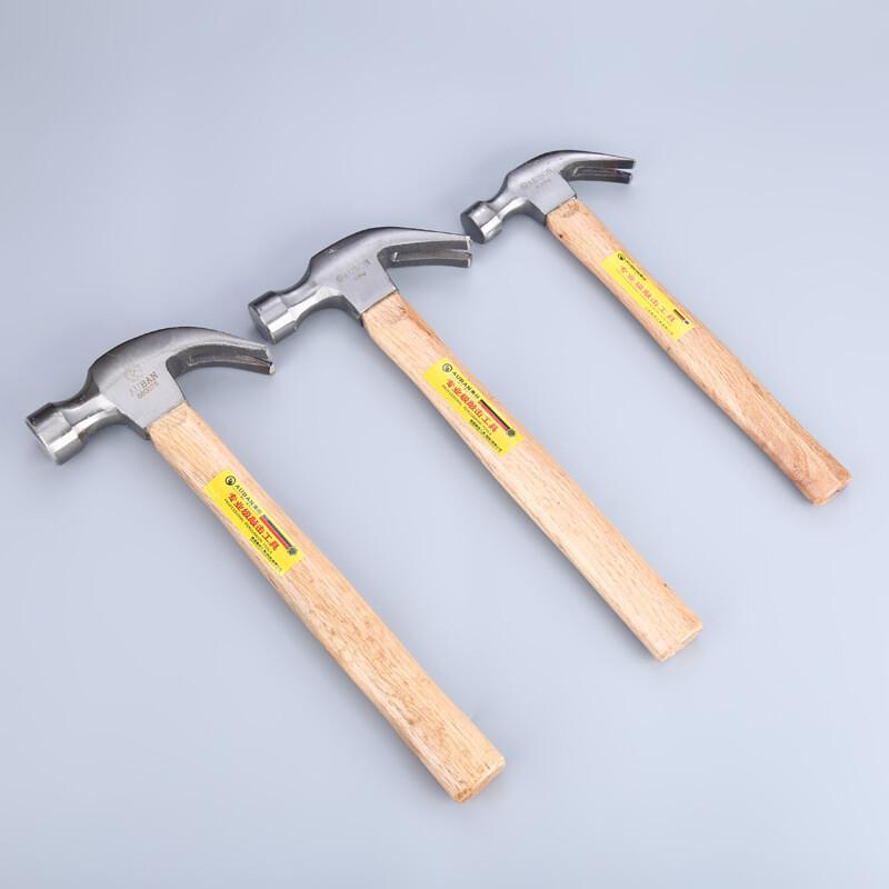 Aobang 0.5kg Wooden Handle Mini Claw Hammer