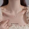 Banyan Tree S925 Silver Butterfly Necklace - Trendy Bowknot Clavicle Chain for Women