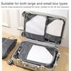 4 Set Travel Packing Cubes Compression Packing Cubes for Suitcase Luggage Cubes Suitcase Organizer Bags Travel Essential
