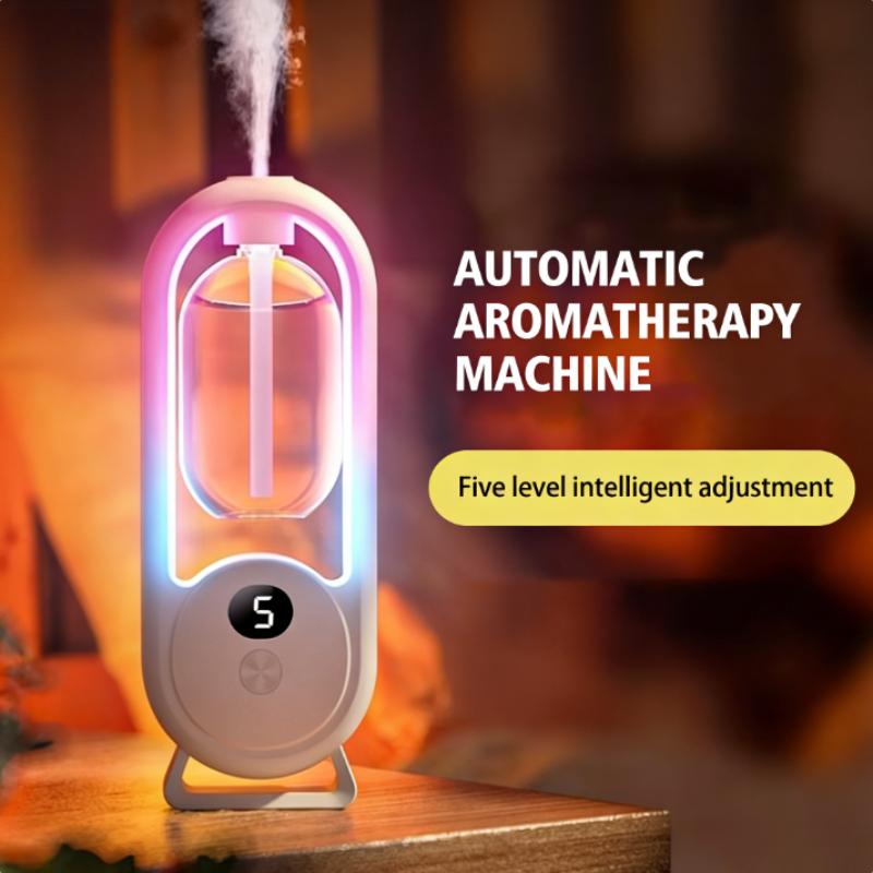 Автоматический диффузор ароматов с питанием от USB, диффузор эфирных масел с распылением и подсветкой, домашний ароматизатор для гостиной, спальни