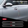 nlxk6 4pcs Transparent Car Door Protector Sticker Invisible Protective Strips For Opel Astra j Insignia Astra g Corsa Zafira Mokka