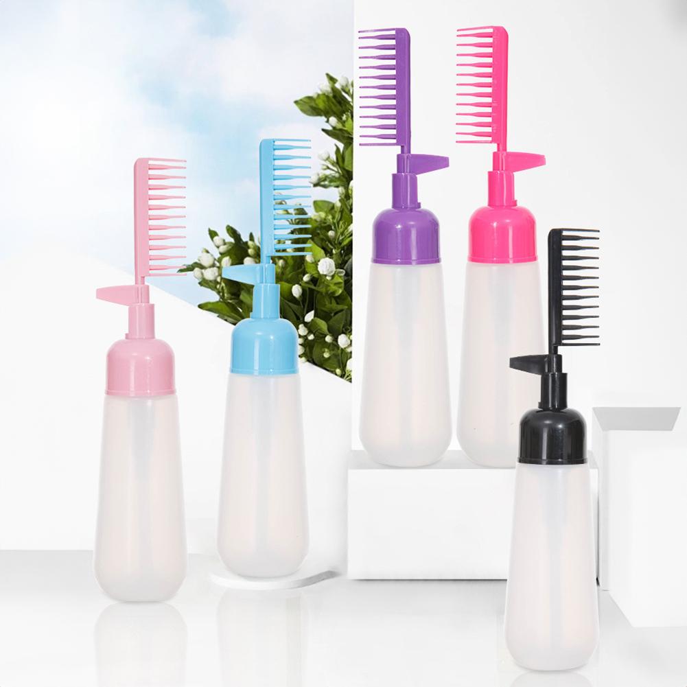 Расческа для волос, флакон для краски, многоразовый флакон для нанесения на корни волос, бытовой шампунь, окрашивание волос, парикмахерский инструмент для укладки