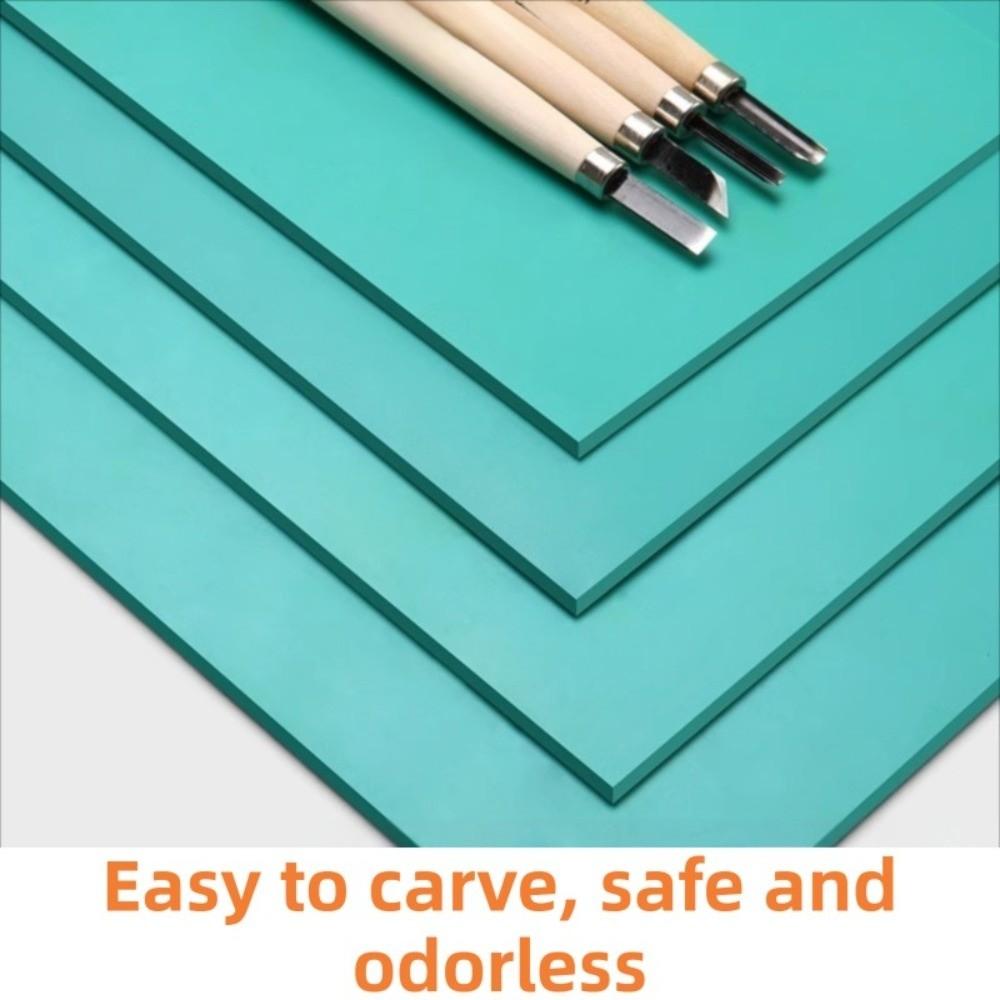 a5/A4/8K Linoleum Carving Rubber Block Engraving Sheet Printing Board Plate Printmaking Art