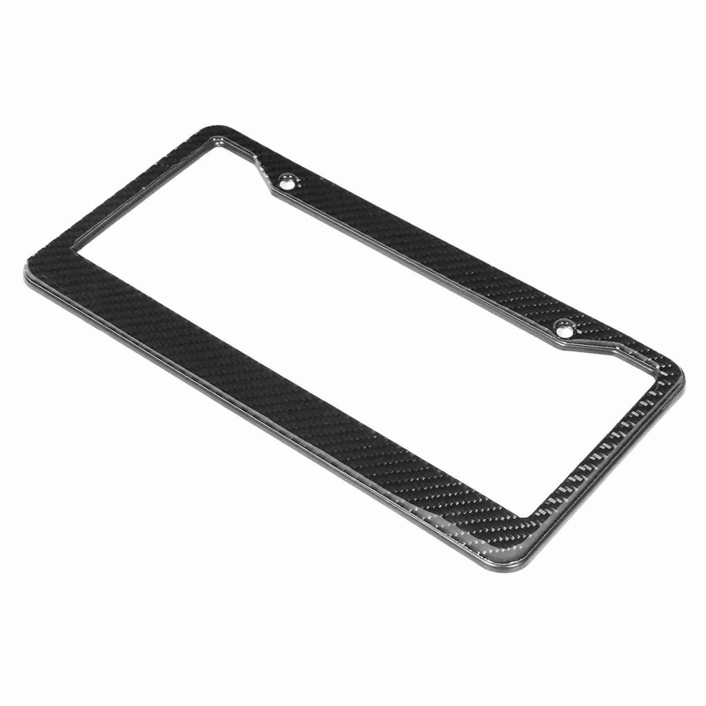 Универсальная замена рамки номерного знака из сухого углеродного волокна для Ford C?МАКС Фокус Фиеста Куга Мондео