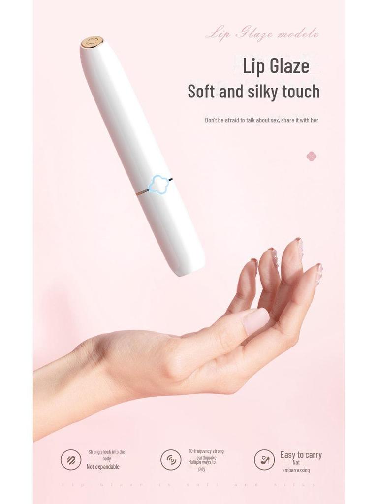 Вибратор для блеска для губ Miji: Набор из женской массажной палочки и ручного мастурбатора (100 шт.)