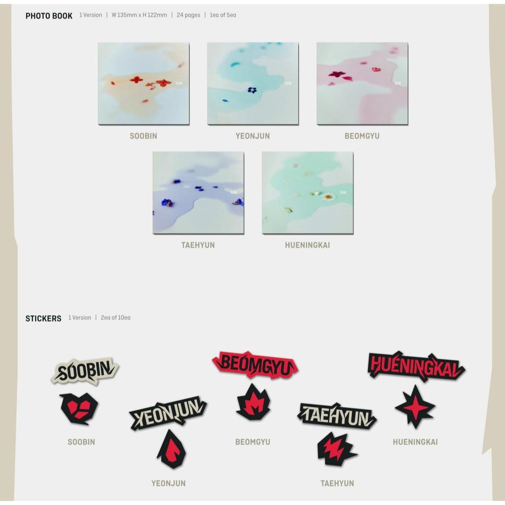 TXT Миниэпизод 2: Детская слеза четверга, версия. Альбом