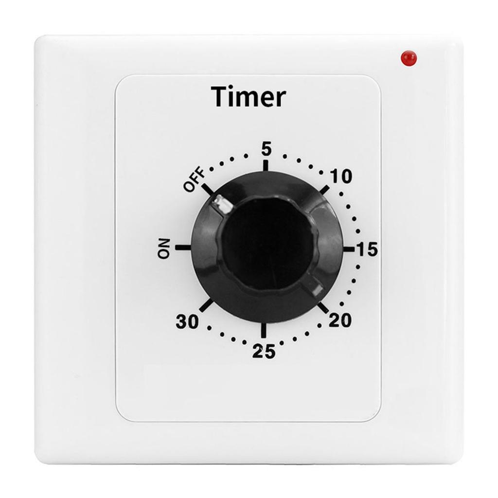 Digital Timer Control Switch Socket Countdown Timer Switch AC250V 15A Electronic Mechanical Countdown Controller