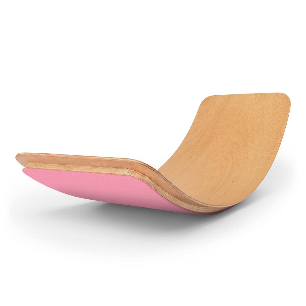 Balance Board Wooble Lama Smile Pink