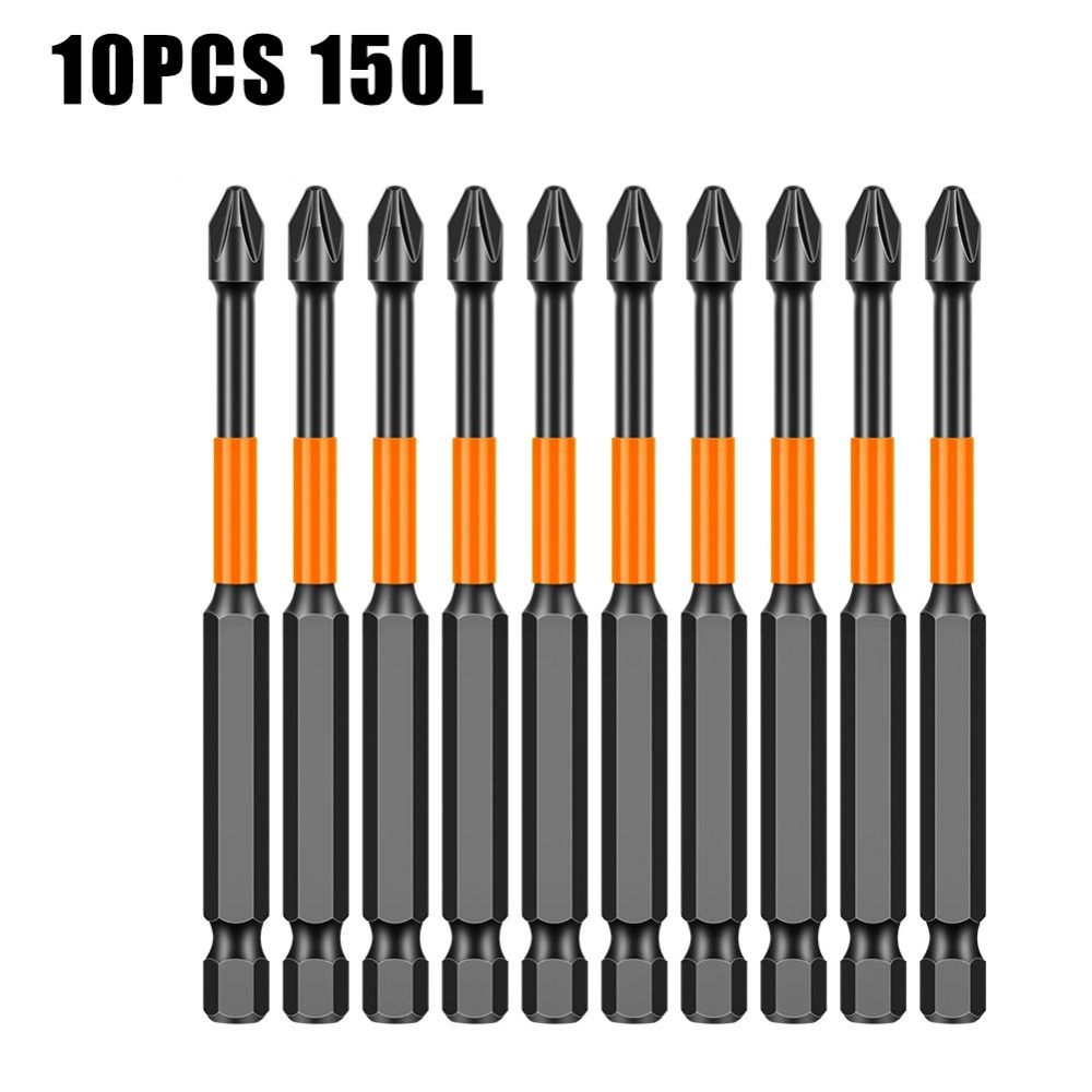6 шт./10 шт. Нескользящая PH2 Магнитная Насадка для шуруповерта Отвертка Ручная Электрическая Насадка для шуруповерта