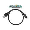 Адаптер жесткого диска 2,5'' USB 2.0 to SATA 7 + 15-контактный конвертер для 2,5-дюймового жесткого диска SSD, совместимый с ноутбуком, настольным ПК, компьютером