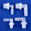 5~200 шт. G1/8~3/8 до 3,9-11,1 мм Пищевой ПП Пагодообразный Угловой Соединитель Фитинги для Аквариумного Бака Воздушного Насоса Ирригационный Соединитель для Водяного Шланга