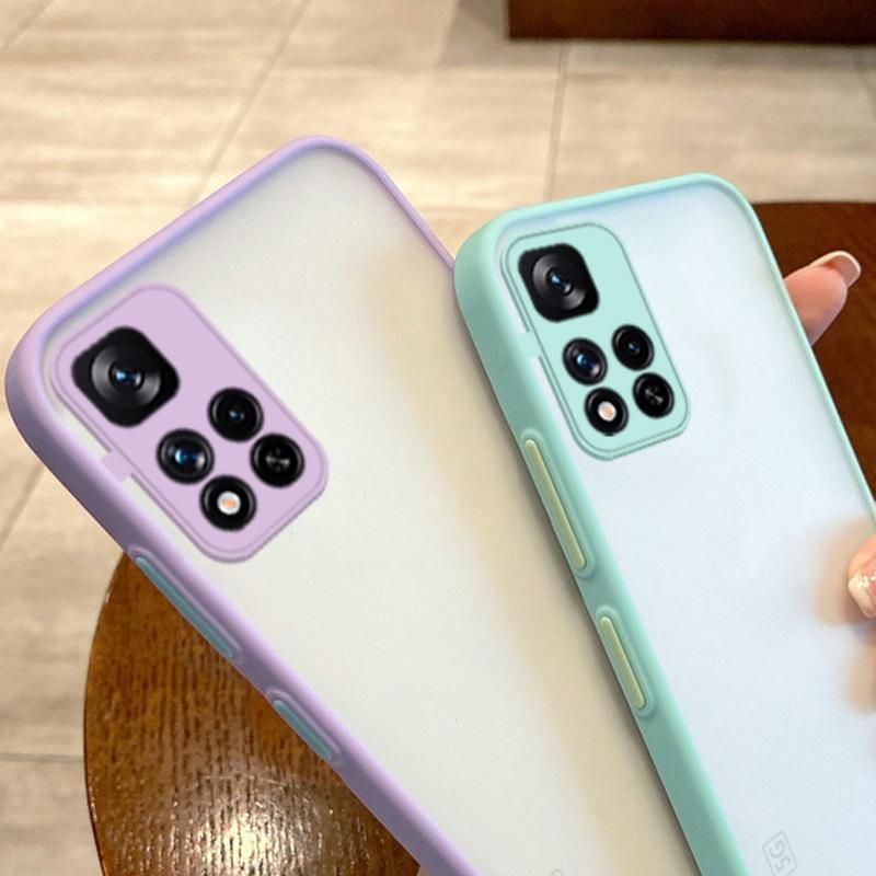 Роскошный прозрачный матовый чехол для телефона Xiaomi 14T 13T 12 Lite Poco F6 X6 X5 Pro Redmi 14C 13C K50 Note 13 Pro 12 11 Note 10 Pro 5G противоударный чехол