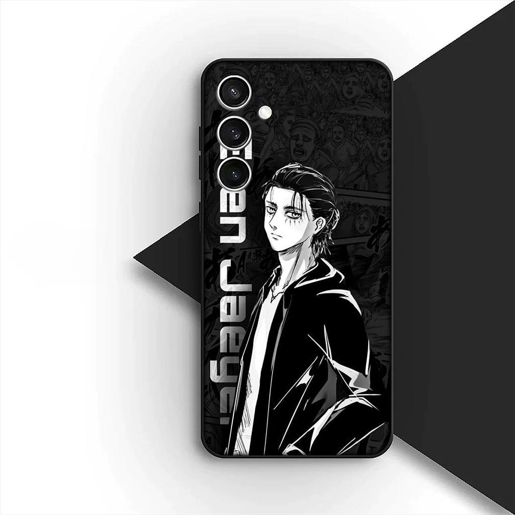 Чехол-обои Attack on titan levi для Samsung Galaxy S22 S21 S20 FE Ultra Plus A07 A15 A16 A17 A25 A37 A57 + Чехол для телефона