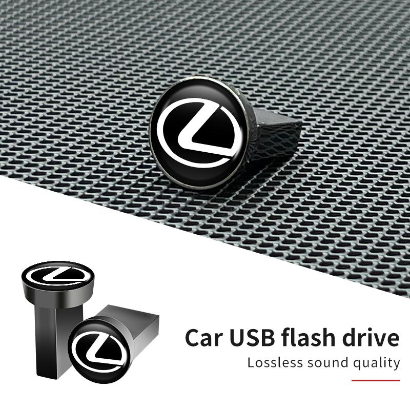 Автомобильный USB-накопитель 16 ГБ 32 ГБ 64 ГБ Устройство памяти для Lexus IS250 IS200 CT200h GS300 LS430 RX450h LX570 IS300 ES RX LS IS NX CT L