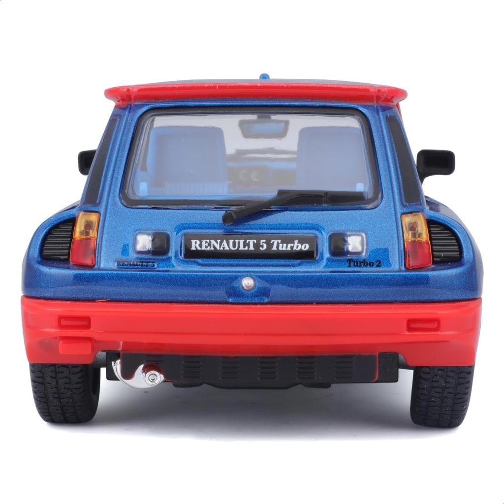 Bburago scale Renault R5 Turbo Blue Diecast Model Finished BU 1/24 / Car, Product, 18-21088