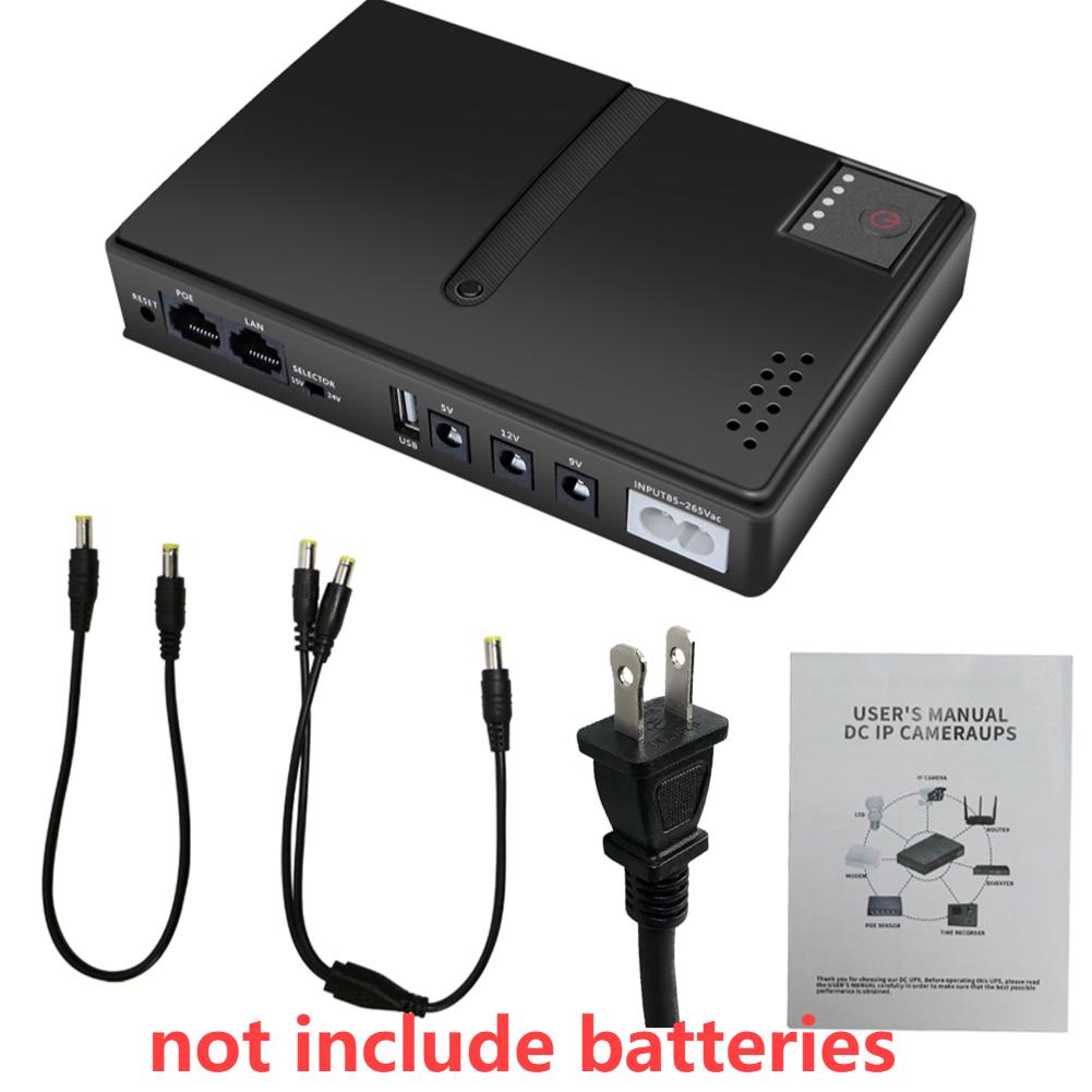 Маршрутизатор AC85-265V DC1018L, оптический монитор кошек 5V/9V/12V, резервный источник бесперебойного питания постоянного тока, зарядное устройство, ИБП для мобильных телефонов (без батареи).