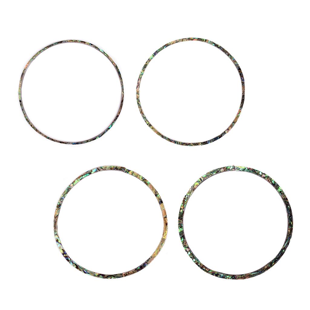 Natural Shell Guitar Sound Hole Decals Classical Rosette Inlay Acoustic Guitar Accessories for Luthier Guitar Maker