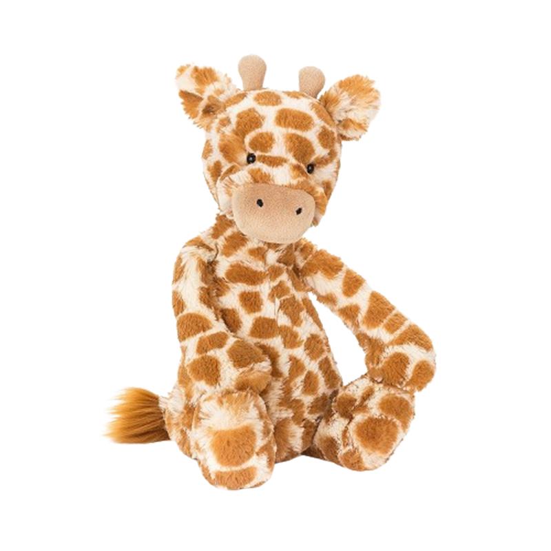 Jellycat Стеснительная серия Застенчивый жираф Мягкая милая плюшевая игрушка 31 см высотой
