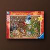 Christmas Preparation 1000 Piece Ravensburger Jigsaw Puzzle, Popular Korean Board Game