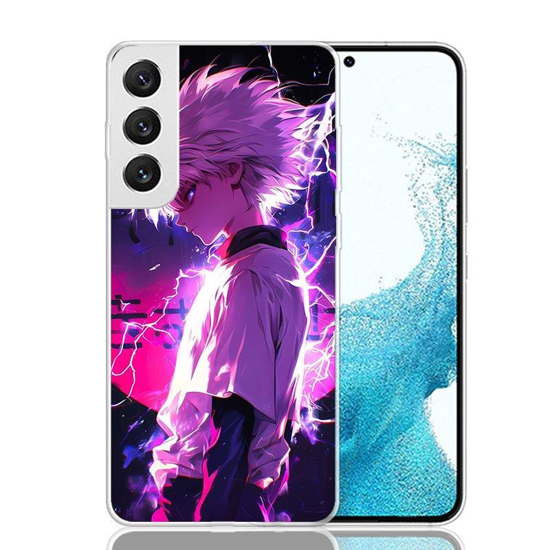 Huner X-Hunters Killua Phone Case For Samsung Galaxy S10 Lite S10E S9 S8 Plus Note 20 Ultra 10 Pro 9 8 S7 Edge M21 M12 M32 M51 M