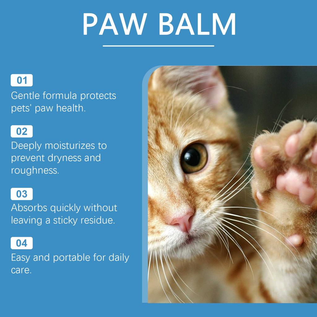 YEGBONG Pet Paw Care Cream Dogs Cats Paw Care Moisturing Feet Foot Pad Care