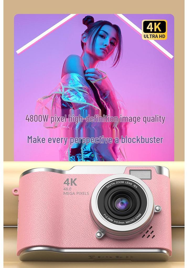 Новая 4K беззеркальная DSLR начального уровня с высокопиксельным CCD-сенсором