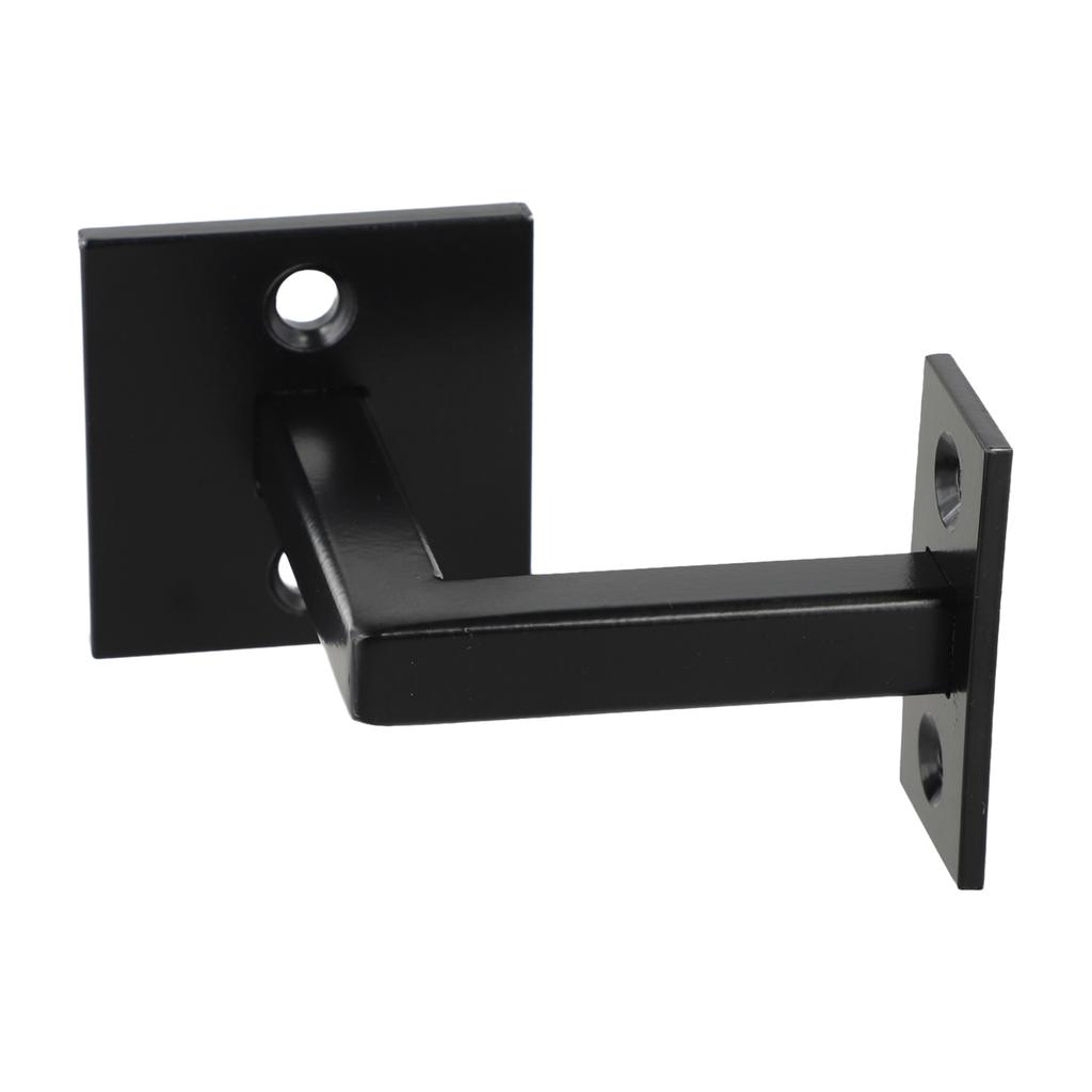 For Commercial Buildings Hand Rail Support Black Handrail Bracket Home Decoration 2.6 Inches In Height Easy Installation