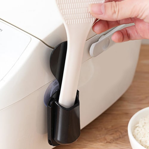 Rice Cooker Spoon Rack, Rice Paddle Holder with Suction Cup, Sushi Spatula Stand, Rice Paddle Stand, Rice Cooker Spoon Rack, Rice Paddle Case, Rice Pa