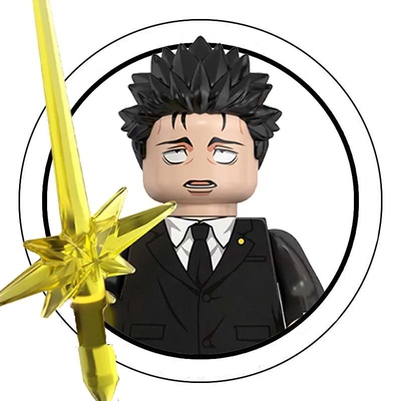 WM6202 WM6201 WM6200 WM6140 WM6139 Магическая битва Строительные блоки Мини-фигурка Итадори Юдзи Годзё Сатору Рёмен Подарки Игрушки