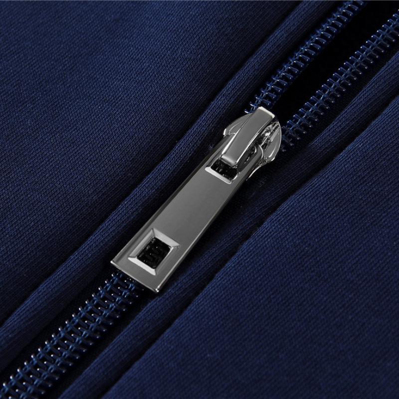 Autumn/Winter Pearl Series Fleece Stand Collar  Sweater, Casual Cardigan Zipper Long Sleeved Couple Clothes,Trendy Brand  Unisex