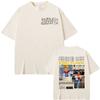 Rapper RELS B King Flakk Smile Album Cover T-shirt Men Women High Quality  Hip Hop Gothic T Shirts Oversized Pure Cotton T Shirt