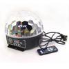RGB LED Crystal Disco Magic Ball with Remote Control, DMX Effect, Multicolor