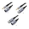 Микрофонный XLR-кабель для динамика 6 мм ПВХ-оболочка Надежный сценический и конференц-кабель XLR "папа" - "мама" / XLR - 3,5 мм
