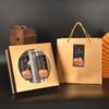 New Year's Mountain Delicacies Gift Box: Dried Morel, Black Fungus, Shiitake, Ganoderma, Fish Maw in Plastic Jar Packaging.