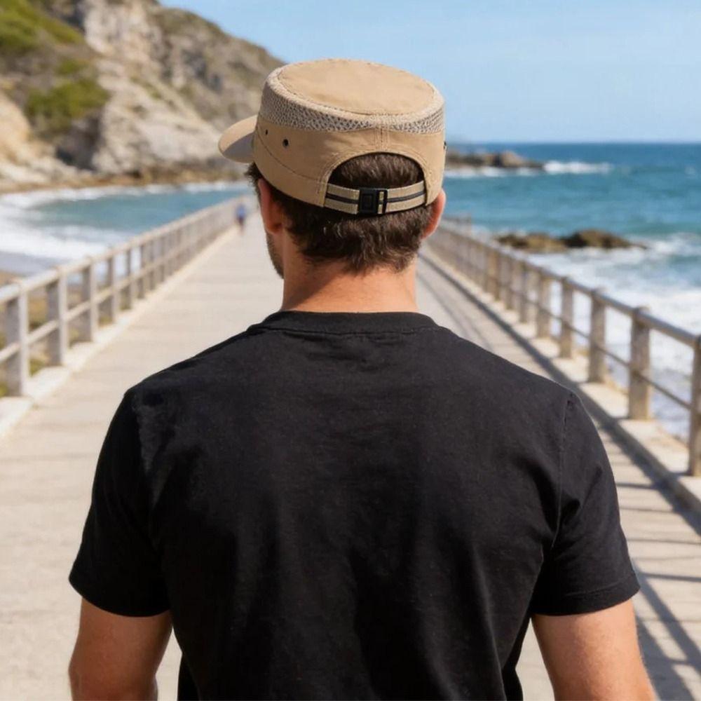 Quick-drying Baseball Cap Anti-UV Sun Hat Fashion Flat Top Hat Men Women