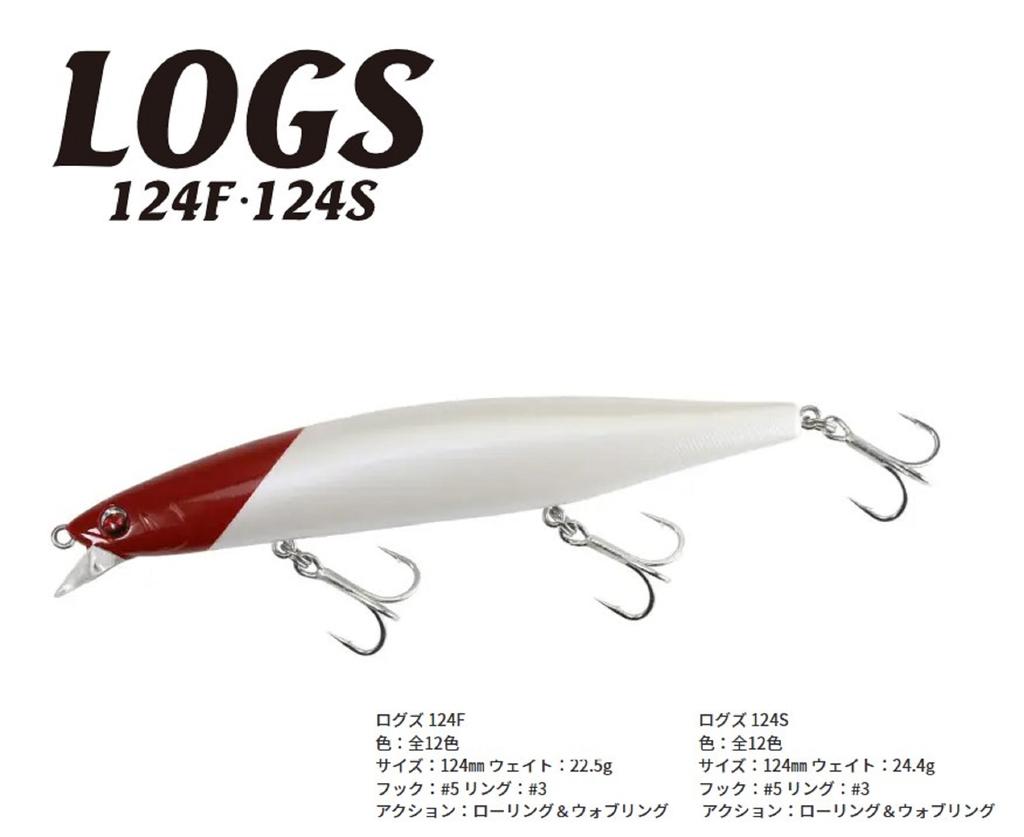 Bassday LOGS 124S Sinking Lure HH-16 (3020)