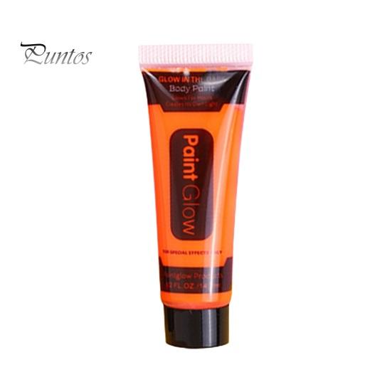 14.2 мл УФ-неоновая краска для лица, светящаяся в темноте, флуоресцентная краска на водной основе, смываемая, для детей, взрослых, музыкальных фестивалей, вечеринок, косплея, макияжа для тела