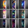 Beautiful Starry Sky Sticker Fridge Kitchen Fridge Wall Refrigerator Vinyl Stickers Art Galaxy Stars Wall Decal Home Decor Mural