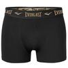 EVERLAST Men's Boxers 4 Pieces Cotton Underwear Black Color Logo