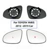 Для TOYOTA YARIS 2012 - Автомобильное зеркало заднего вида 87909-0D580 / 87908-0D590 Автомобильное зеркало с подогревом высокого качества
