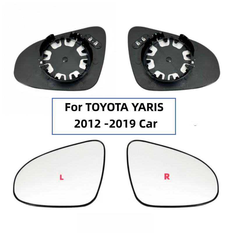 Для TOYOTA YARIS 2012 - Автомобильное зеркало заднего вида 87909-0D580 / 87908-0D590 Автомобильное зеркало с подогревом высокого качества