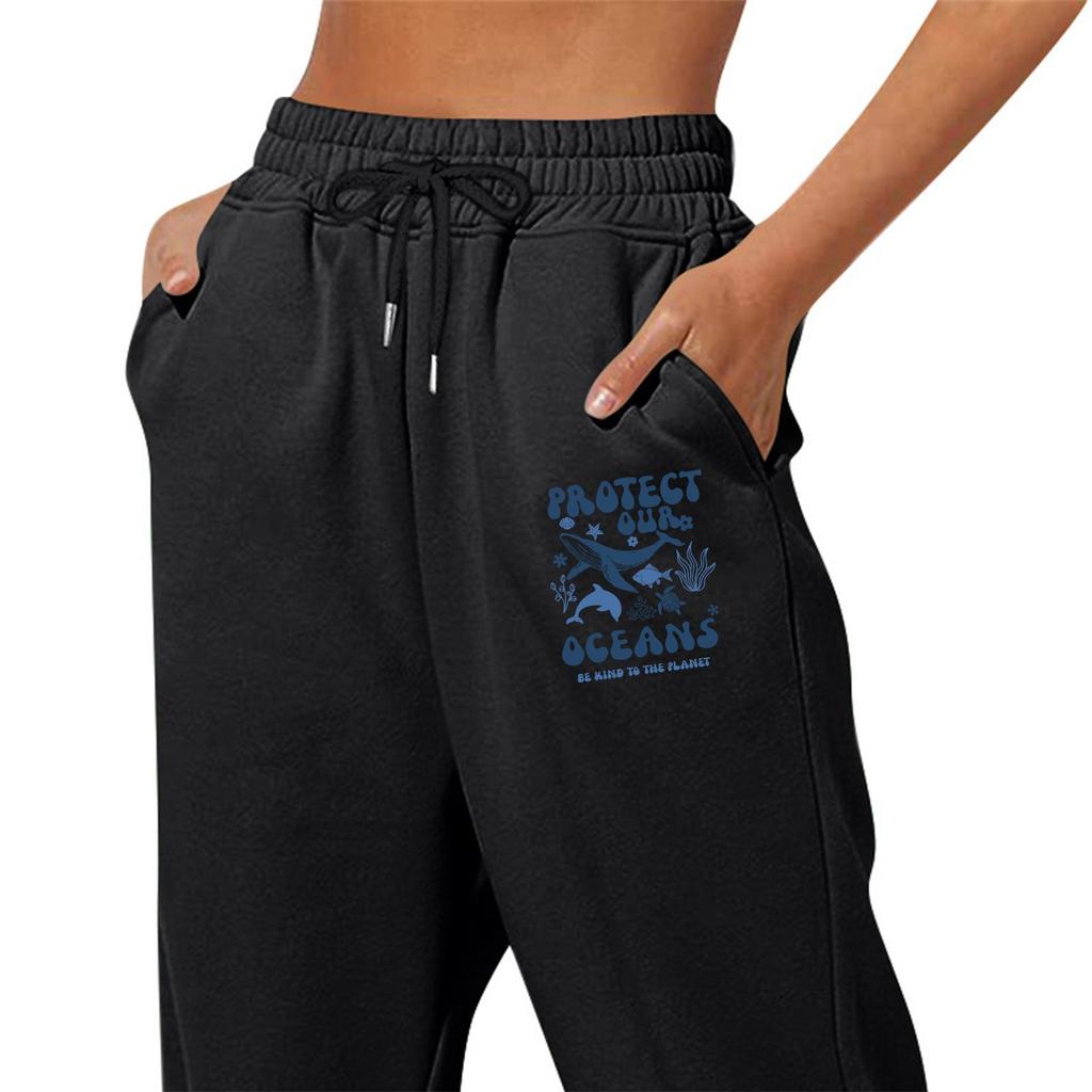 Женские зимние спортивные штаны, однотонные повседневные брюки, женские флисовые спортивные штаны, широкие прямые брюки