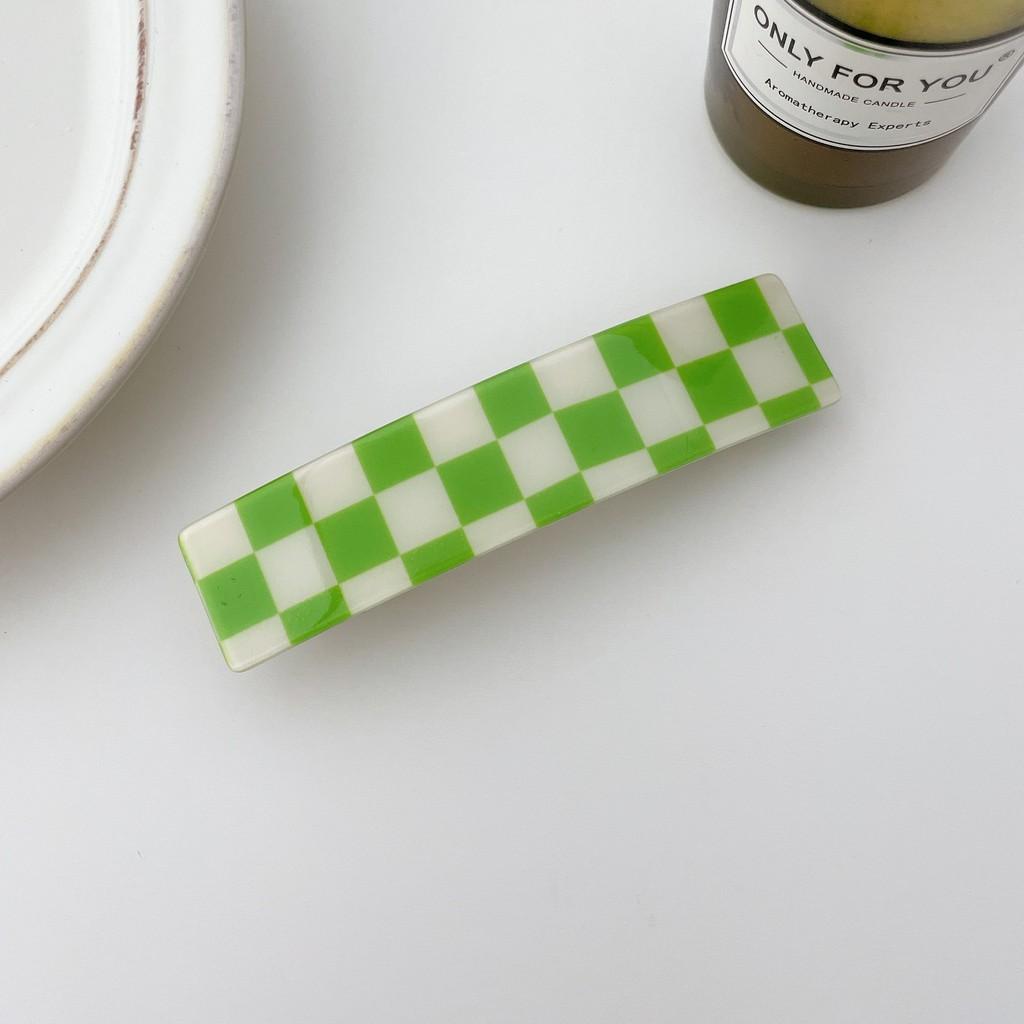 Шикарная квадратная заколка для волос 10,2 см для женщин, ручной работы в ретро-дизайне, доступна в различных цветах, идеально подходит для модных и повседневных случаев