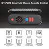 NEW W1 PLUS Air Mouse Remote Control 2.4G RF Wireless Mini Voice Control Keyboard Smart Gyroscope Keyboard Sense Anti-loss IR for Android TV Box