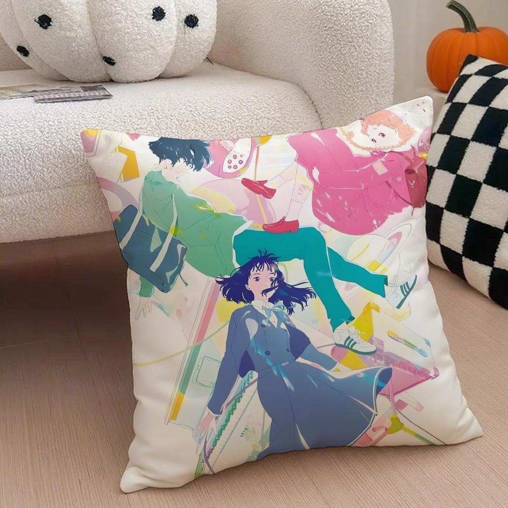 Anime The Colors Within Cushion Cover Throw Pillow Cover Hidden Button Durable Polyester Chair Cushion