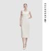 ELLASSAY Women's Spaghetti Strap Midi Dress