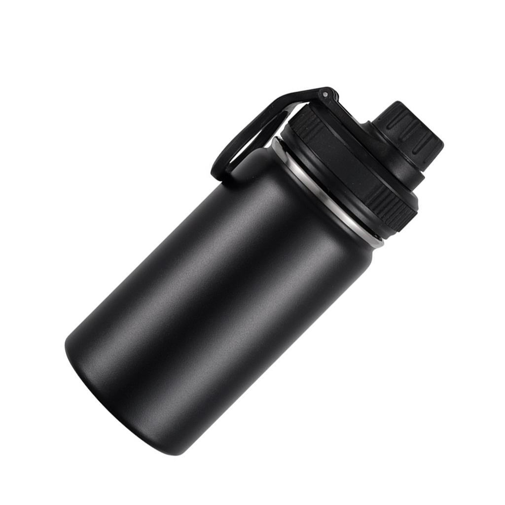 Small Water -12 Stainless Steel Insulated Mouth Water Leaks Proof Nozzle Thermos Sports Kettle Portable Outdoor