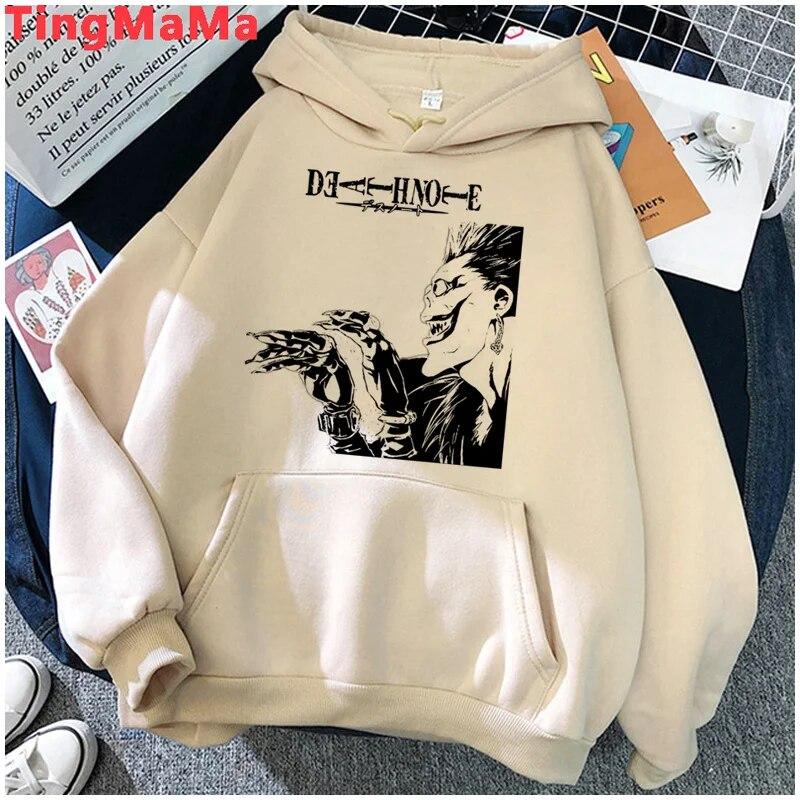 Death Note Misa AUnisexe толстовки унисекс Корея y2k с эстетическим принтом пуловеры унисекс толстовки больших размеров с графикой унисекс