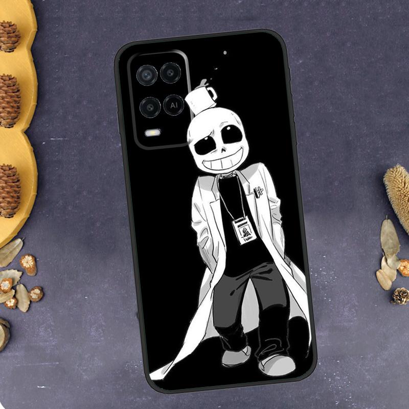 Чехол для телефона Undertale Sans для Oppo A40 A60 A80 A78 A98 A18 A38 A58 A74 A94 A54 A16 A76 A96 A15 A17 A77 A57S