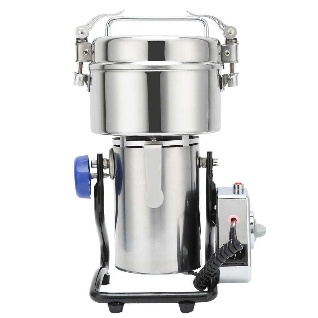 2000W Grain Mill Electric Grinder Stainless Steel Mill Grinder Powder Machine for Herbs Corn Sesame